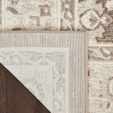 nourison eco cycle ecy04 ivory mocha rug