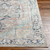Hauteloom Nisa NISA Brick Red Machine Made Polyester Rug