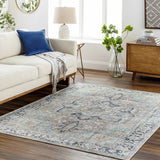 Hauteloom Nisa NISA Brick Red Machine Made Polyester Rug