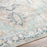 Hauteloom Nisa NISA Brick Red Machine Made Polyester Rug