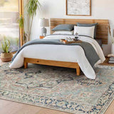 Hauteloom Nisa NISA Brick Red Machine Made Polyester Rug