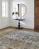 Hauteloom Nisa NISA Brick Red Machine Made Polyester Rug