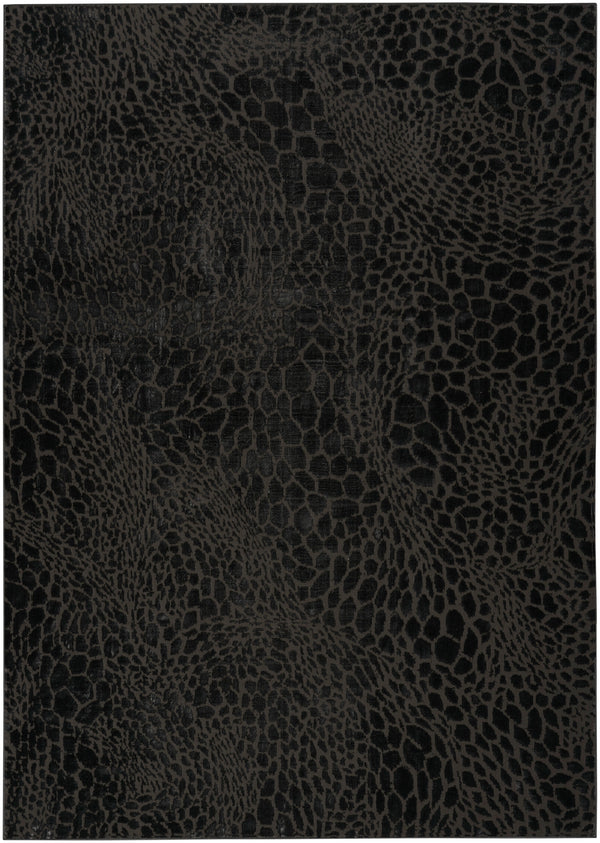 nourison desire dsr08 charcoal silver rug