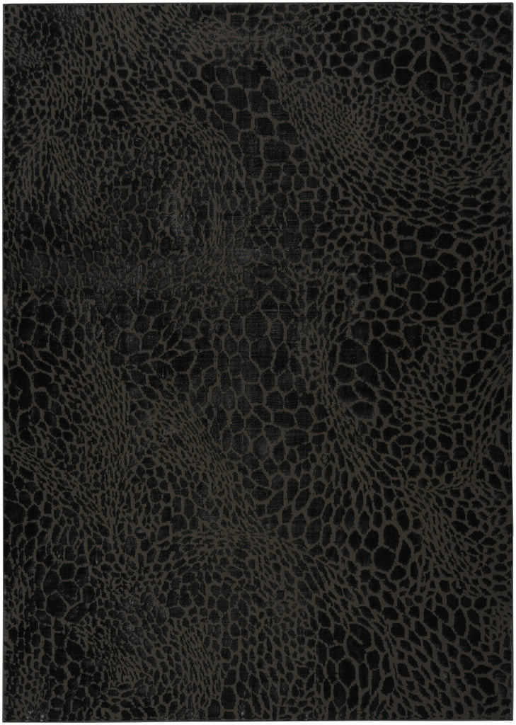 nourison desire dsr08 charcoal silver rug