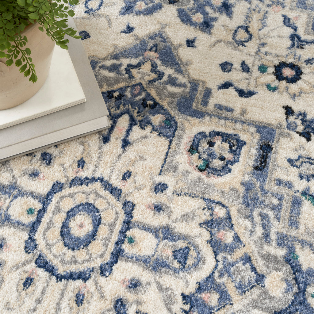 nourison passion psn33 ivory grey rug