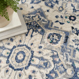 nourison passion psn33 ivory grey rug