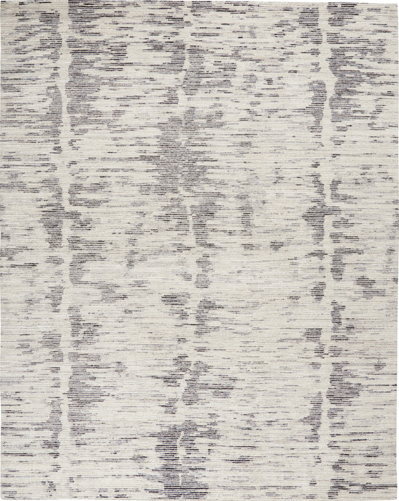 nourison ocean ocp03 cream charcoal rug