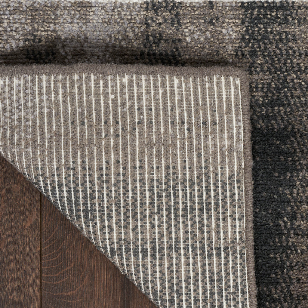 nourison twilight twi30 grey ivory black rug