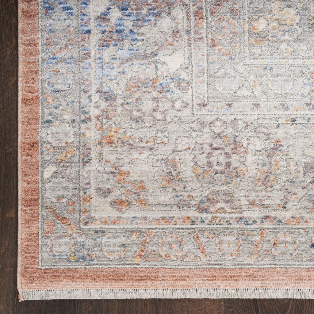 nourison elegant heirlooms elh01 blue multicolor rug