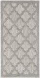 nourison easy care nes01 silver grey rug