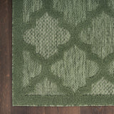 nourison easy care nes01 green rug