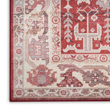 nourison vintage home vnh02 red rug