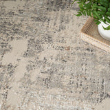 nourison sustainable trends sut04 beige grey rug