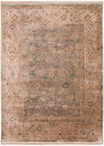 nourison luxurious lrs03 ivory blue rug