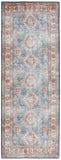 nourison fulton ful08 blue ivory rug