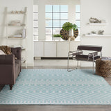 nourison positano pos02 aqua rug