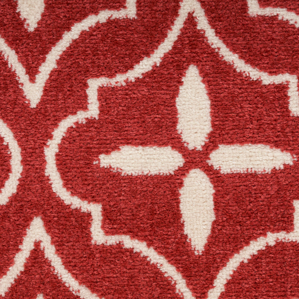 nourison nourison essentials nre04 brick ivory rug