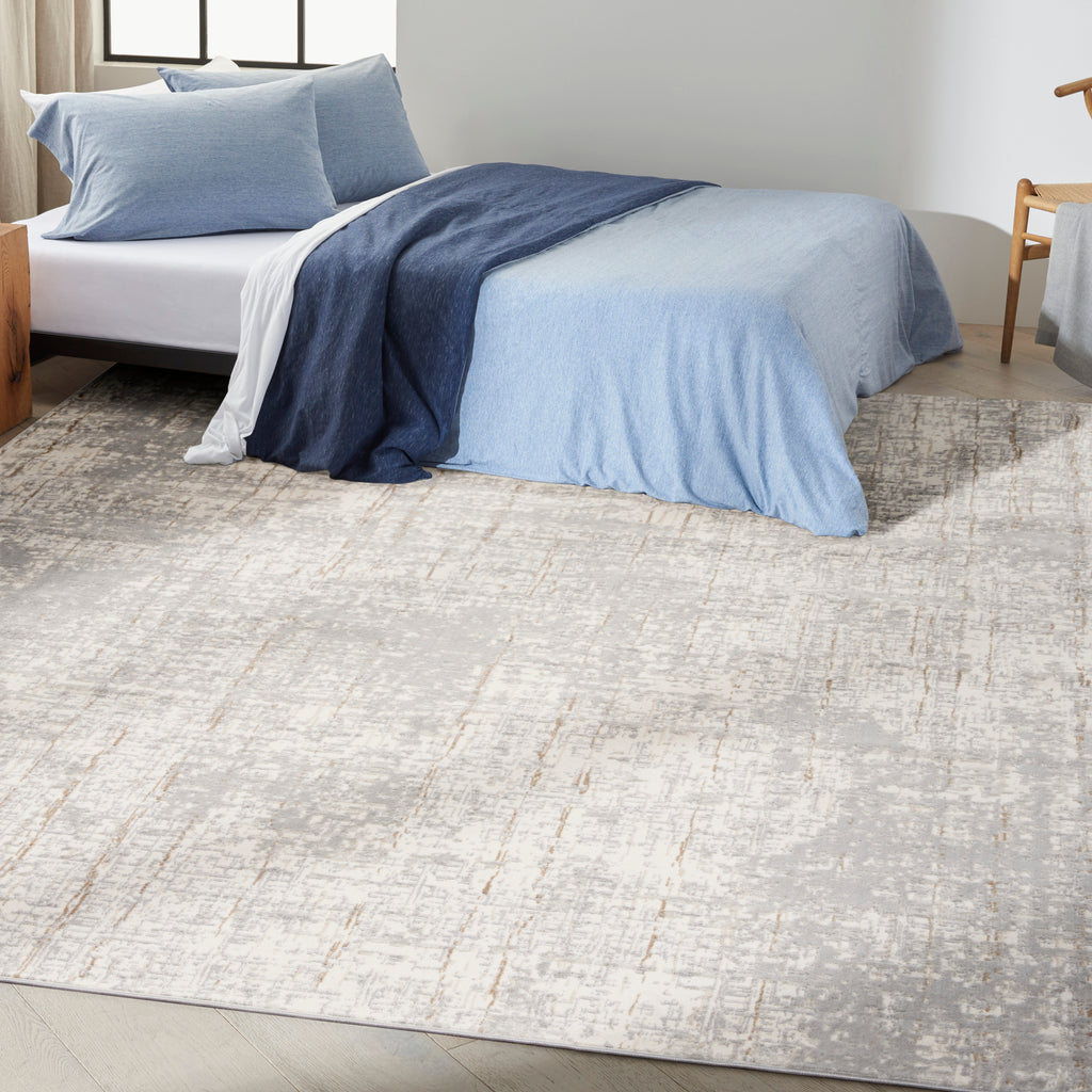 nourison ck950 rush ck955 grey rug