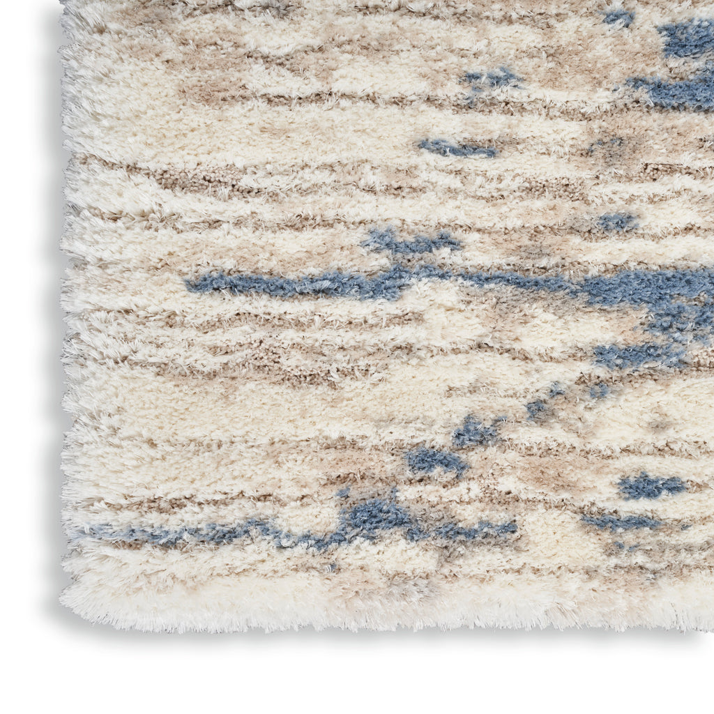 nourison dreamy shag drs10 light blue grey rug