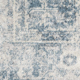 nourison astra machine washable asw11 blue ivory rug
