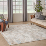 nourison glitz glz06 taupe multi rug