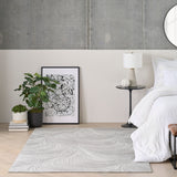 nourison central park west cep02 grey rug