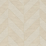 Hauteloom Normalville NORMA Beige Loom Knotted Wool Rug