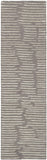 nourison ck010 linear lnr01 grey rug