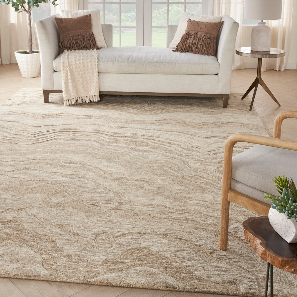 nourison graceful gru01 taupe rug