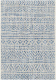 Hauteloom Novato NOV Blue Machine Made Polypropylene Rug