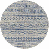 Hauteloom Novato NOV Blue Machine Made Polypropylene Rug