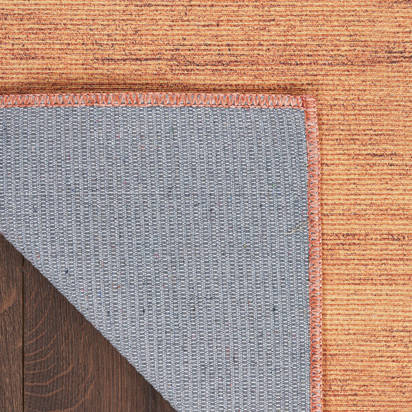 nourison washable essentials wae01 copper rug