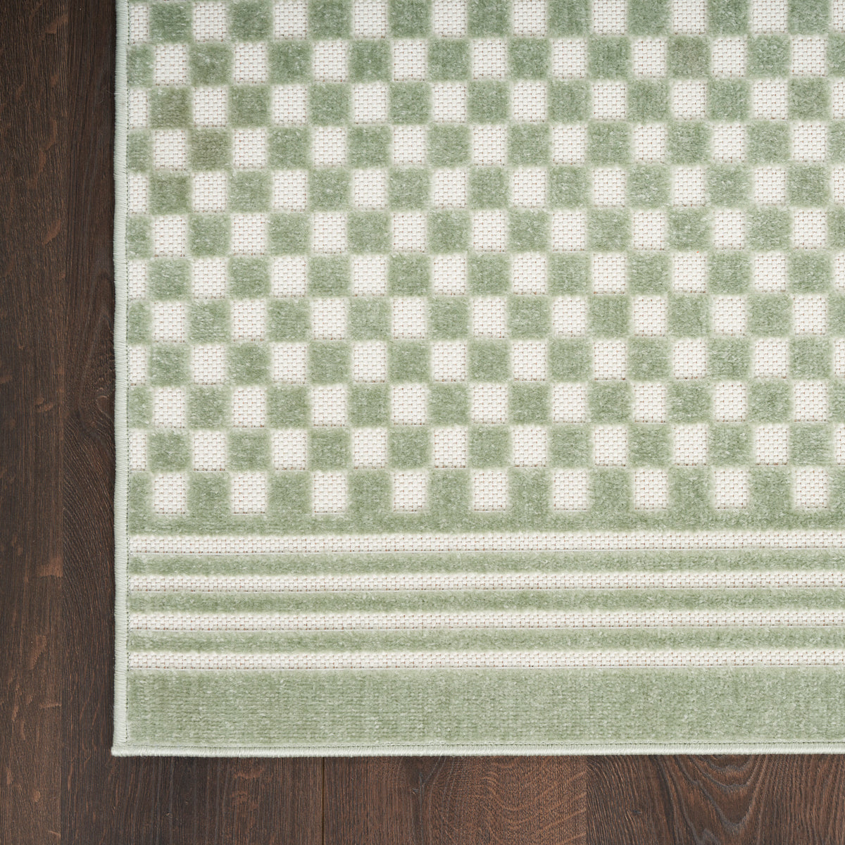 nourison care free caf02 green rug