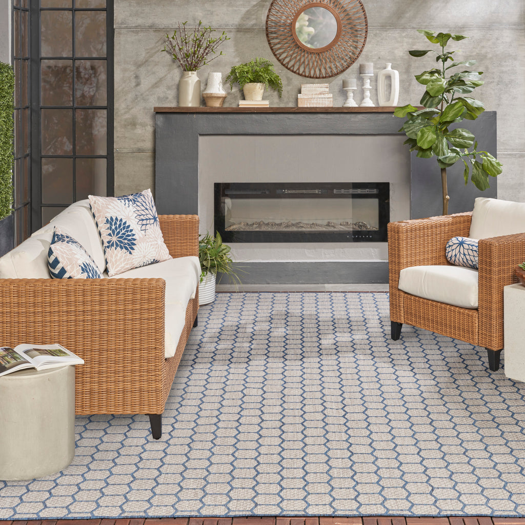nourison twist reversible tws01 blue rug