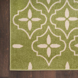 nourison nourison essentials nre04 green ivory rug