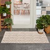 nourison aloha alh35 ivory grey rug