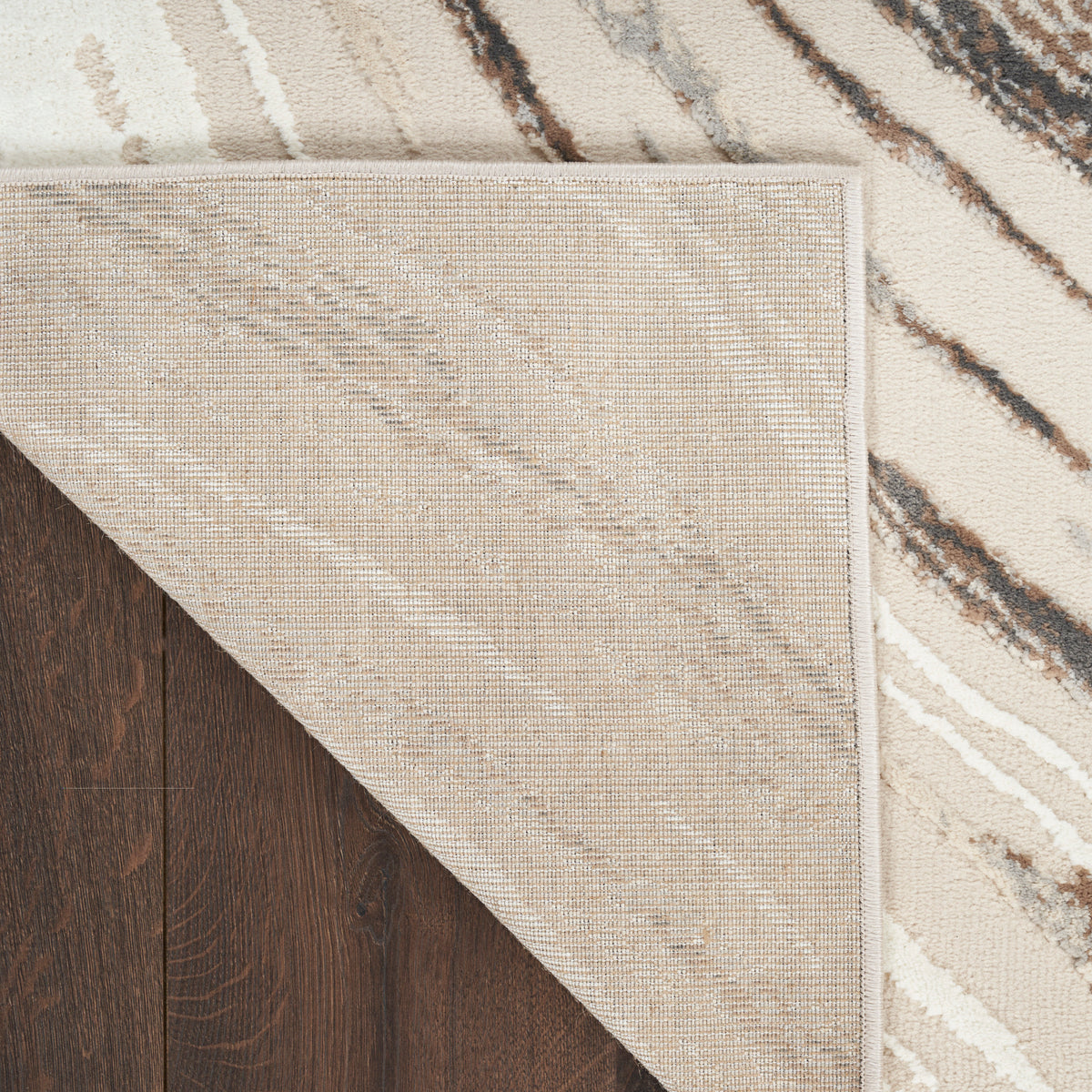 nourison sustainable trends sut05 beige grey rug