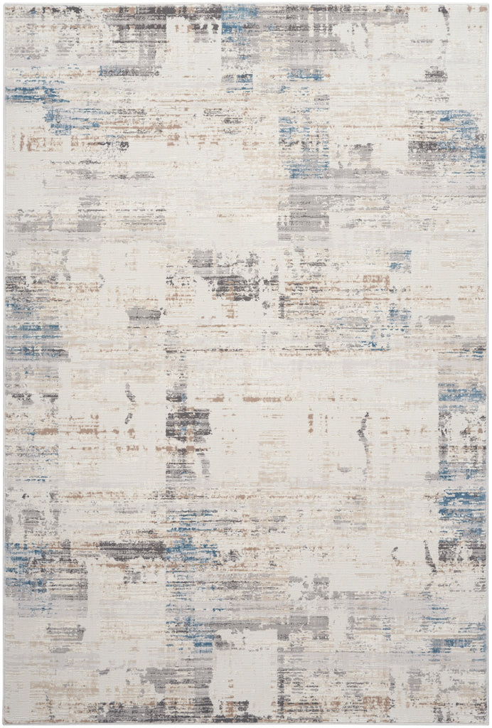 nourison ck022 infinity ifn06 ivory grey blue rug