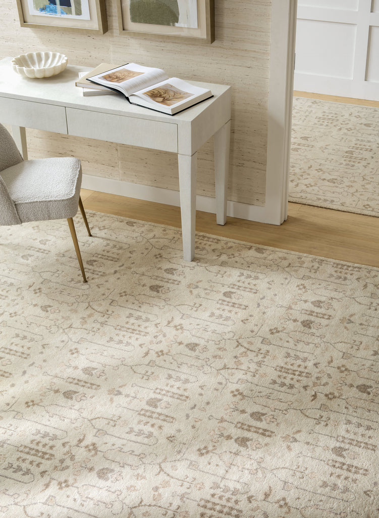 dash albert dara da2306 cream hand knotted wool rug