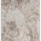 nourison elation etn02 ivory grey rug
