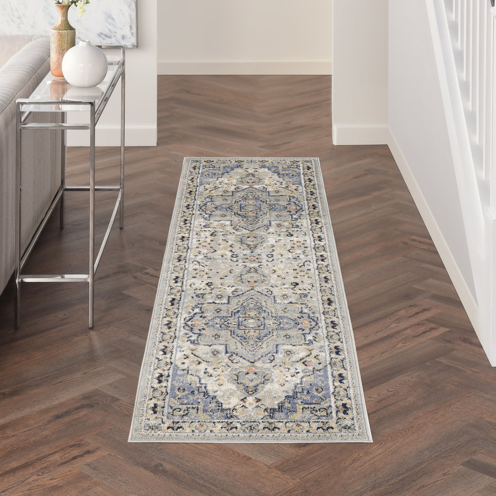 nourison nourison essentials persian nre07 blue rug