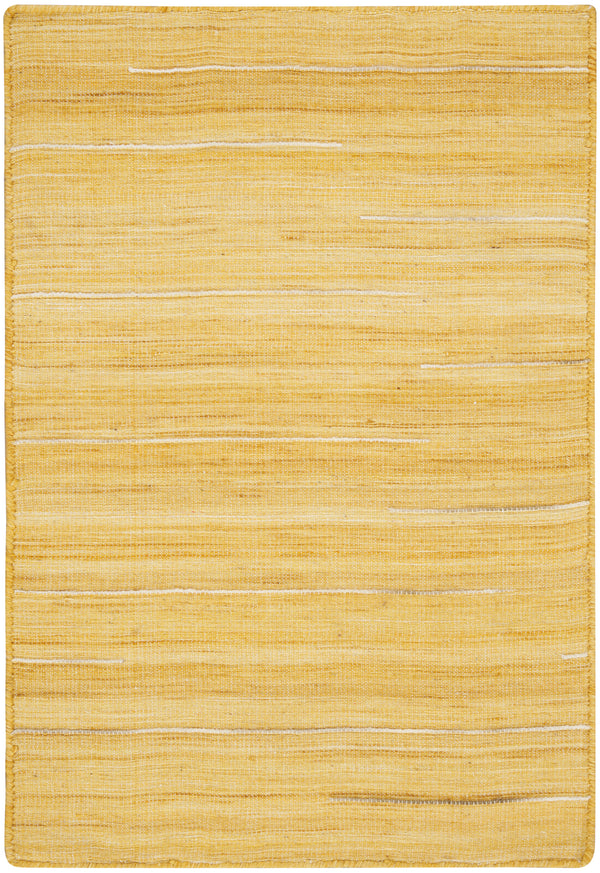 nourison interweave iwv01 yellow rug