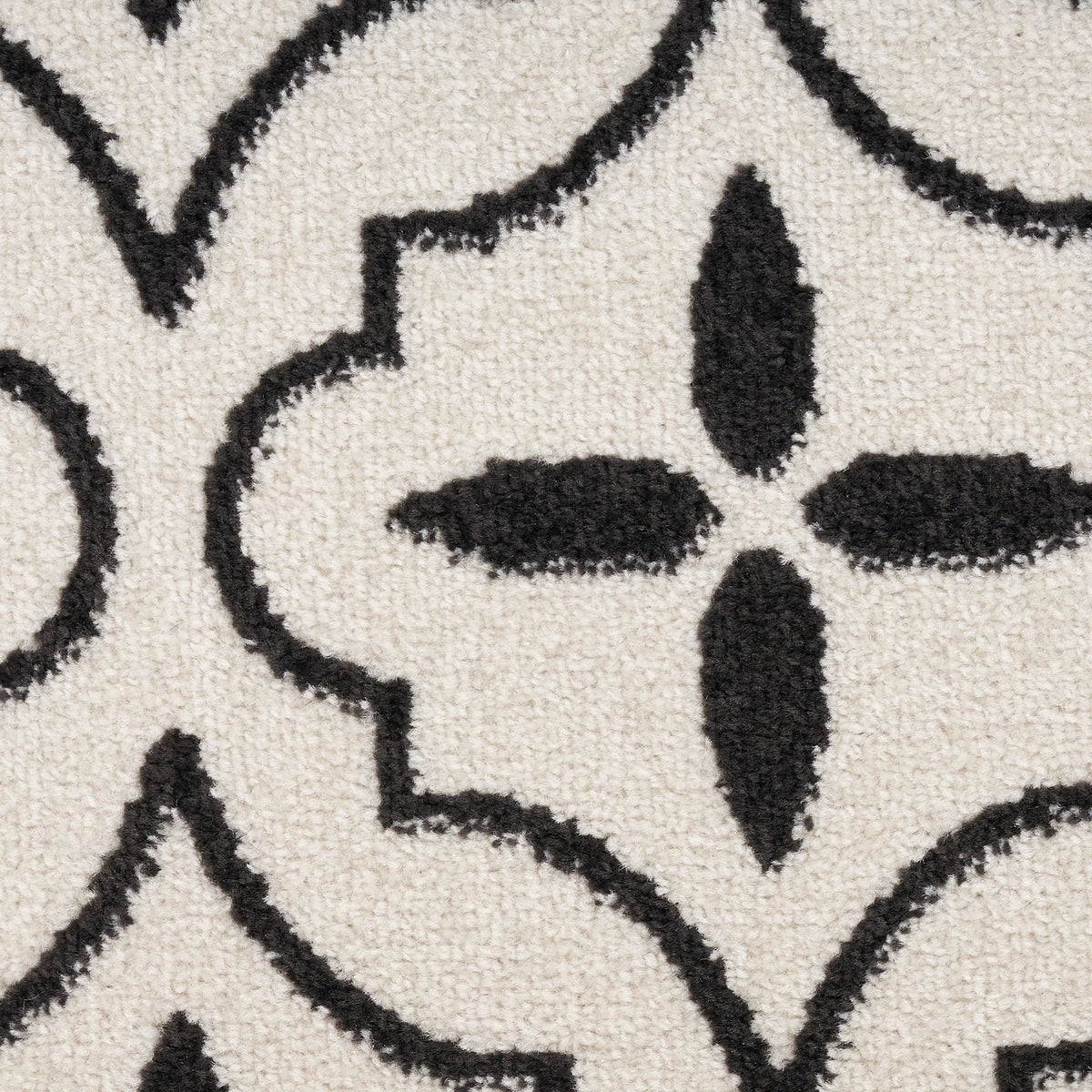 nourison nourison essentials nre04 ivory black rug