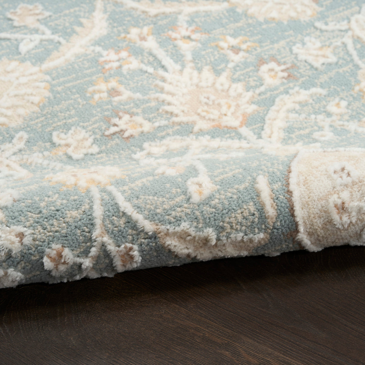 nourison isla isl01 blue rug