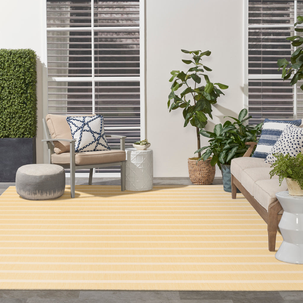 nourison positano pos03 yellow ivory rug