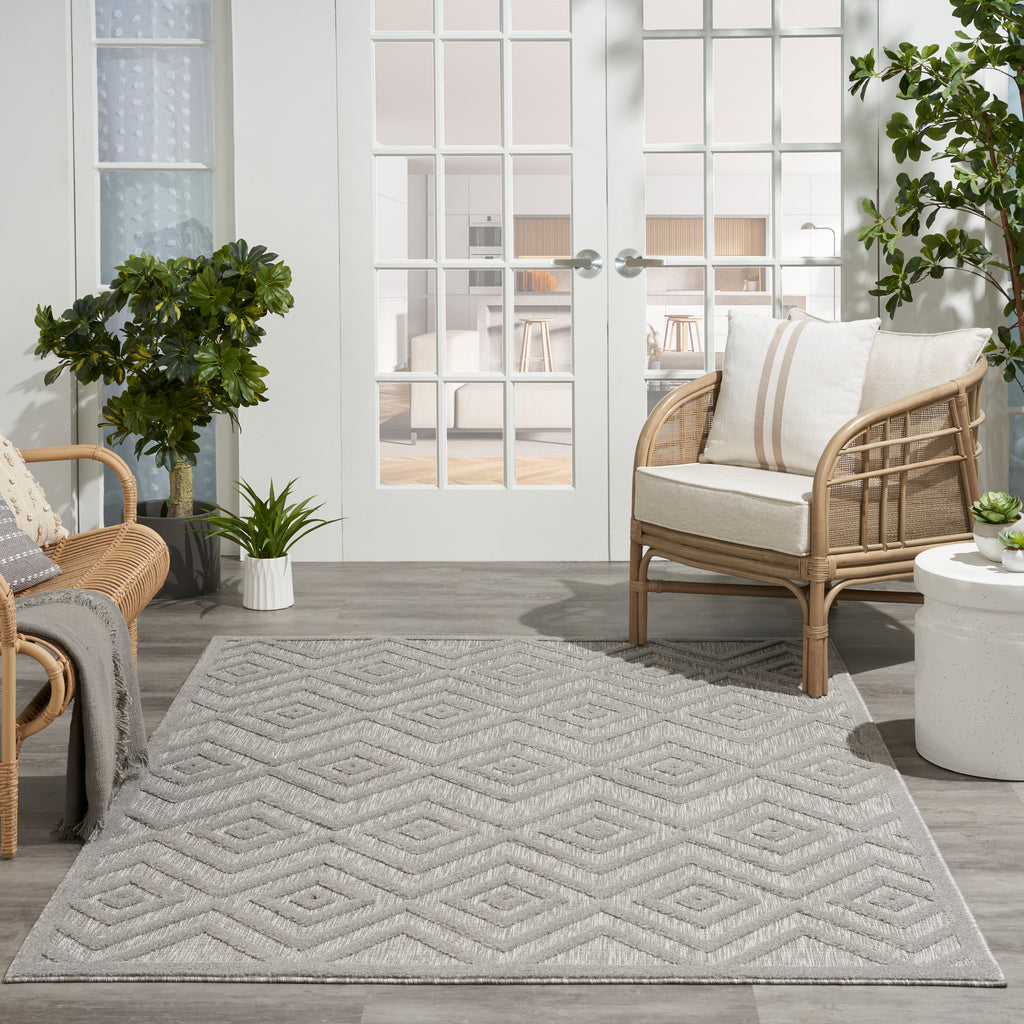 nourison versatile nrv01 silver grey rug