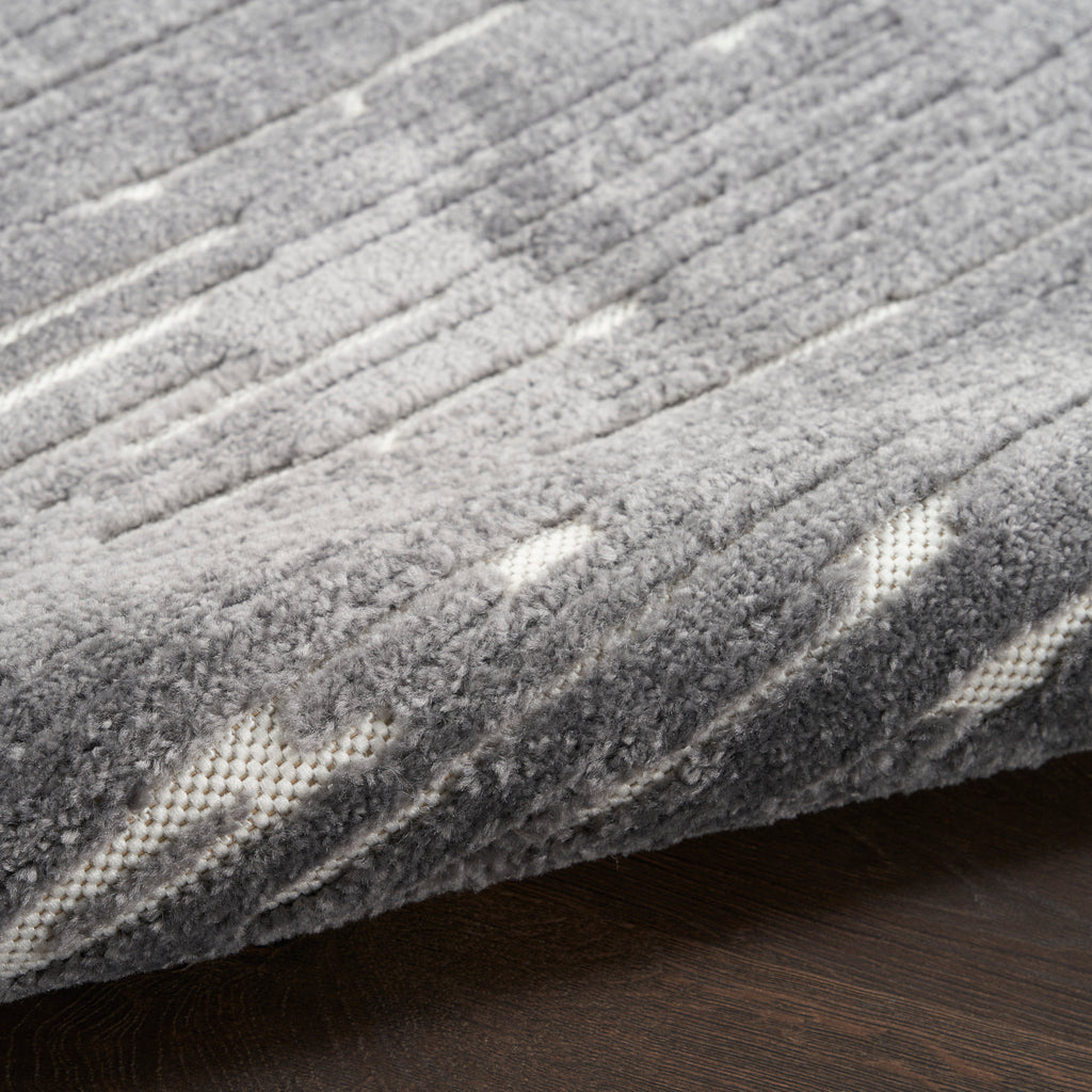 nourison care free caf04 grey rug