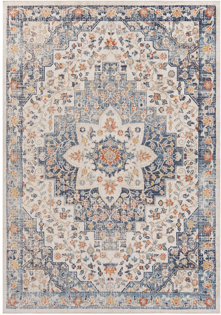 Hauteloom Invermere NVRMR Cream Machine Made Polyester Rug