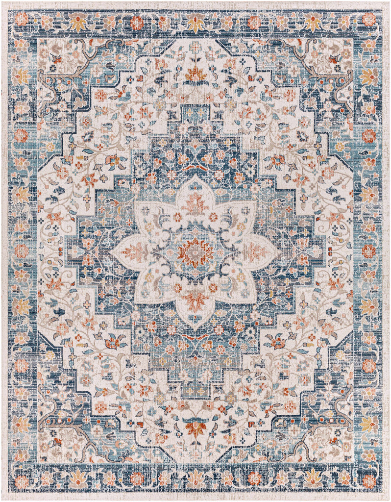 Hauteloom Invermere NVRMR Cream Machine Made Polyester Rug