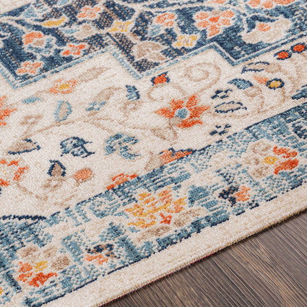 Hauteloom Invermere NVRMR Cream Machine Made Polyester Rug
